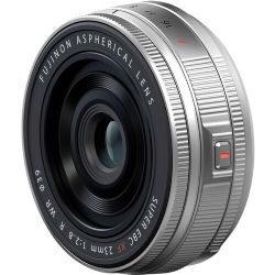 FUJIFILM XF 23mm f/2.8 R WR Lens (FUJIFILM X, Silver)
